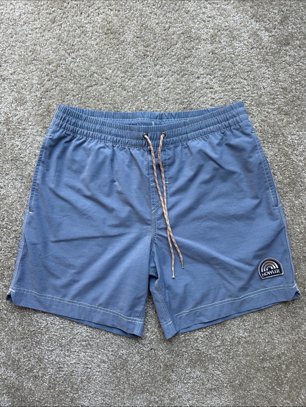 Howler Brothers Board Shorts | Slate Blue | 32